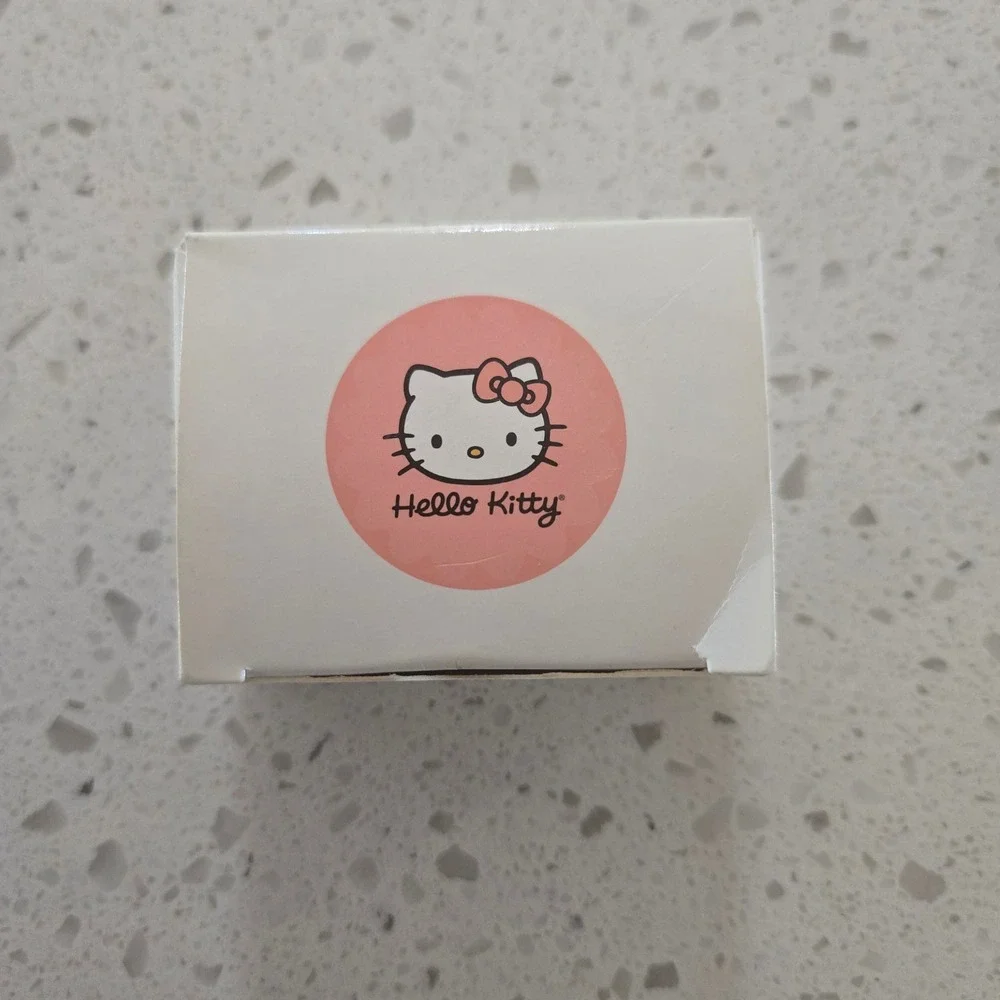 Sanrio Hello Kitty Charm Bracelet Rhinestone Pastel Enamel 2007 Vintage Boxed